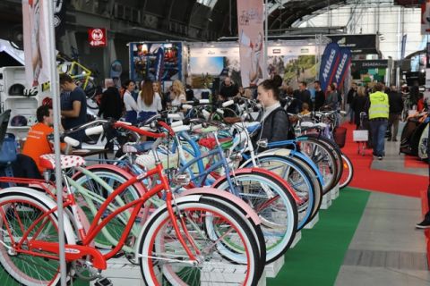 Podczas targów Kielce Bike Expo można spotkać różne rowery 