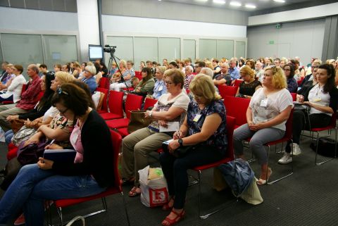 Ubiegłoroczne, bezpłatne targi AtoPsoriaDerm odwiedziło ponad 400 osób z wielu rejonów Polski.  