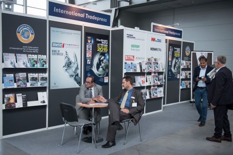 Media point at the previous METAL edition - 2016