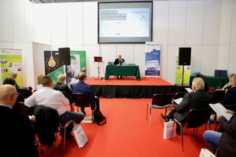 The two-day Property Management Forum was held at Targi Kielce - this is the eighth edition of the  meeting