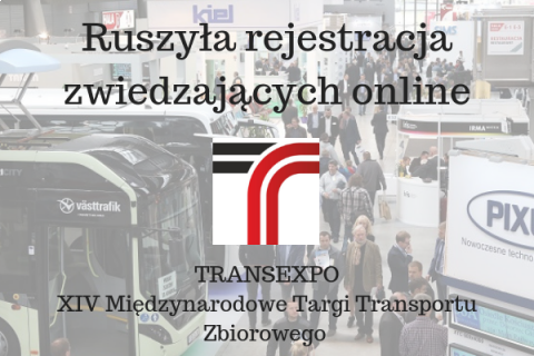 TRANSEXPO ONLINE REGISTRATION HAS STARTED