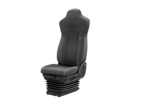 The NTS2 E-PREMIUM  driver’s seat is one of the many new products on show at the TRANSEXPO 