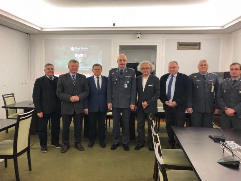 The Senate Committee of National Defence invited Andrzej Mochon PhD., president of Targi Kielce to attend the meeting devoted to MSPO in Targi Kielce