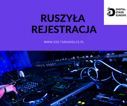 Ruszyła rejestracja na Digital Stage Europe. Zapraszamy!