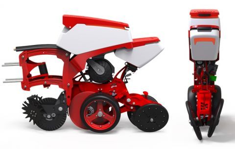 CHRONO - PREMIERE PRESENTATION OF THE POINT SEEDER WITH SEEDING SECTIONSAT THE AGROTECH