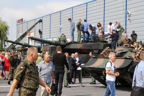 The Armed Forces Exhibition during the MSPO 2018 Open Days in Targi Kielce  attracted 16 thousand people