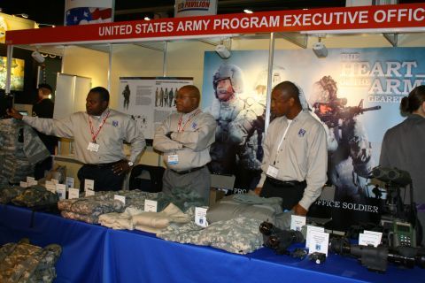 American soldiers, the US Department of Defense and many US based global  concerns have been a part the Kielce Defence Expo for years