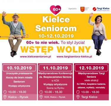 THE BIGGEST SENIORS FESTIVAL - THIS AUTUMN ALSO AT THE KIELCE EXHIBITION AND CONGRESS CENTRE, TOO! 