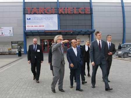 UAE Ambassador visiting Targi Kielce