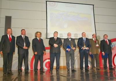 Uroczystość wręczenia nagród podczas targów  AGROTECH 2010