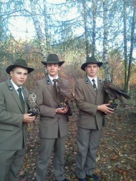 The Falconry Section of Zagnańsk has a long established, 30 years’ tradition