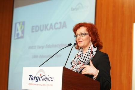 “For all teachers the EDUKACJA expo is a very important meeting place” – the exhibition significance was highlighted by  Małgorzata Muzoł, Świętokrzyskie Superintendent