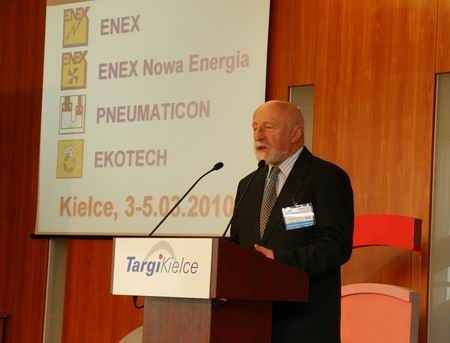 Uroczystość otwarcia targów ENEX, PNEUMATICON, EKOTECH 2010