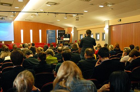 The session chaired by Ludwik Sobolewski PhD and the Business Education Development Forum brought together over 100 participants