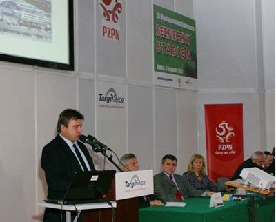 The “Safe Stadium” Conference and the ALARM and SPORT-OBIEKT exhibitions have been formally opened by Roman Kosecki, the PZPN Deputy President for Training