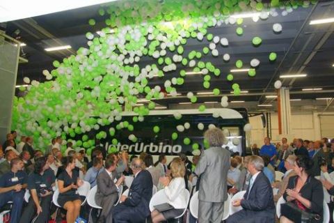 Premiera autobusu Solaris InterUrbino podczas targów TRANSEXPO 2009