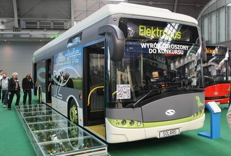 One of the SOLARIS’ novelties is the 12-metre electric bus