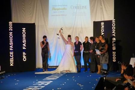 BRIDAL AWARDS 2009 - I miejsce – Gorgia, suknia firmy Wings Bridal dostępna w sklepach Paryżanka i Cymbeline