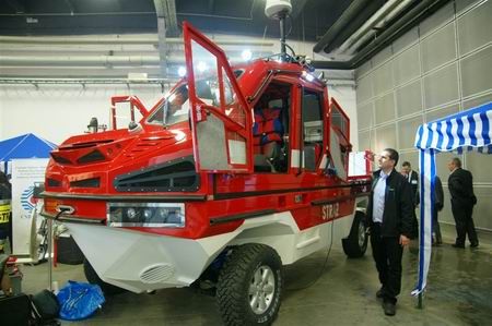 The outstanding vehicle is displayed in the G hall