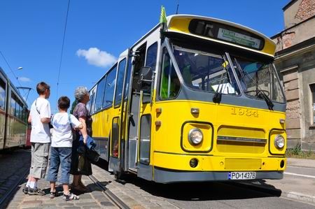 The exhibition makes is possible to become familiar with various bus models manufactured in different periods of the 20th century