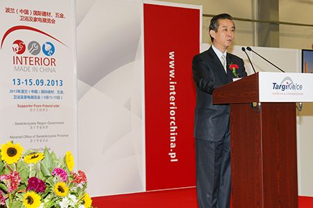 Ma Changlin highlighted a substantial contribution of the Kielce trade fair centre to enhance Polish – Chinese cooperation