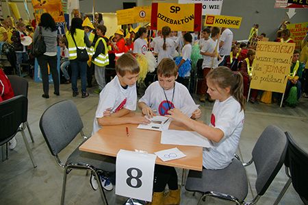 Almost half a thousand fifth-graders joined the Safety Olympics voivodeship finals held in Targi Kielce