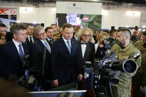 President Duda at MSPO 2016