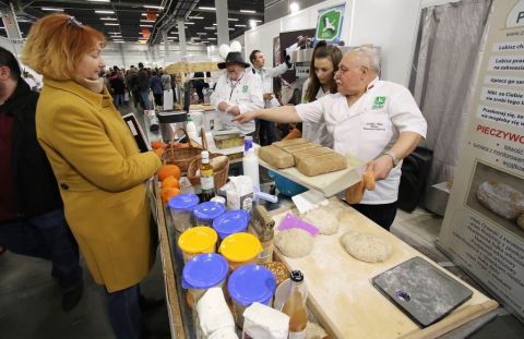 One of the masters who will be here for Eco-Style live cooking presentations of delicious bread -  Czesław Meus is baking master, a member of the Polish Ecology Association