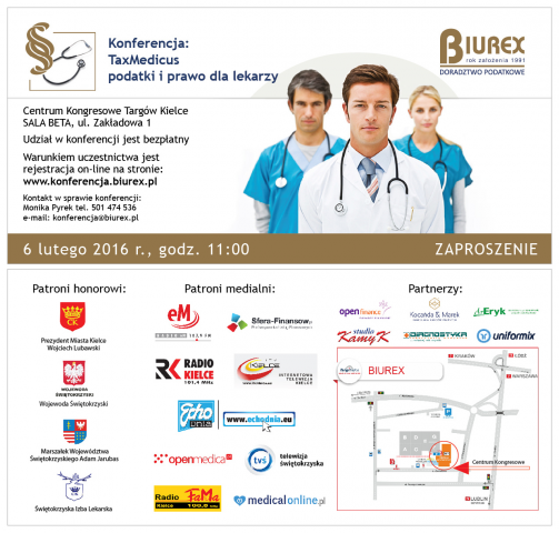 biurex - konferencja taxmedicus