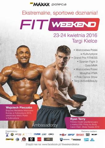 fit weekend plakat